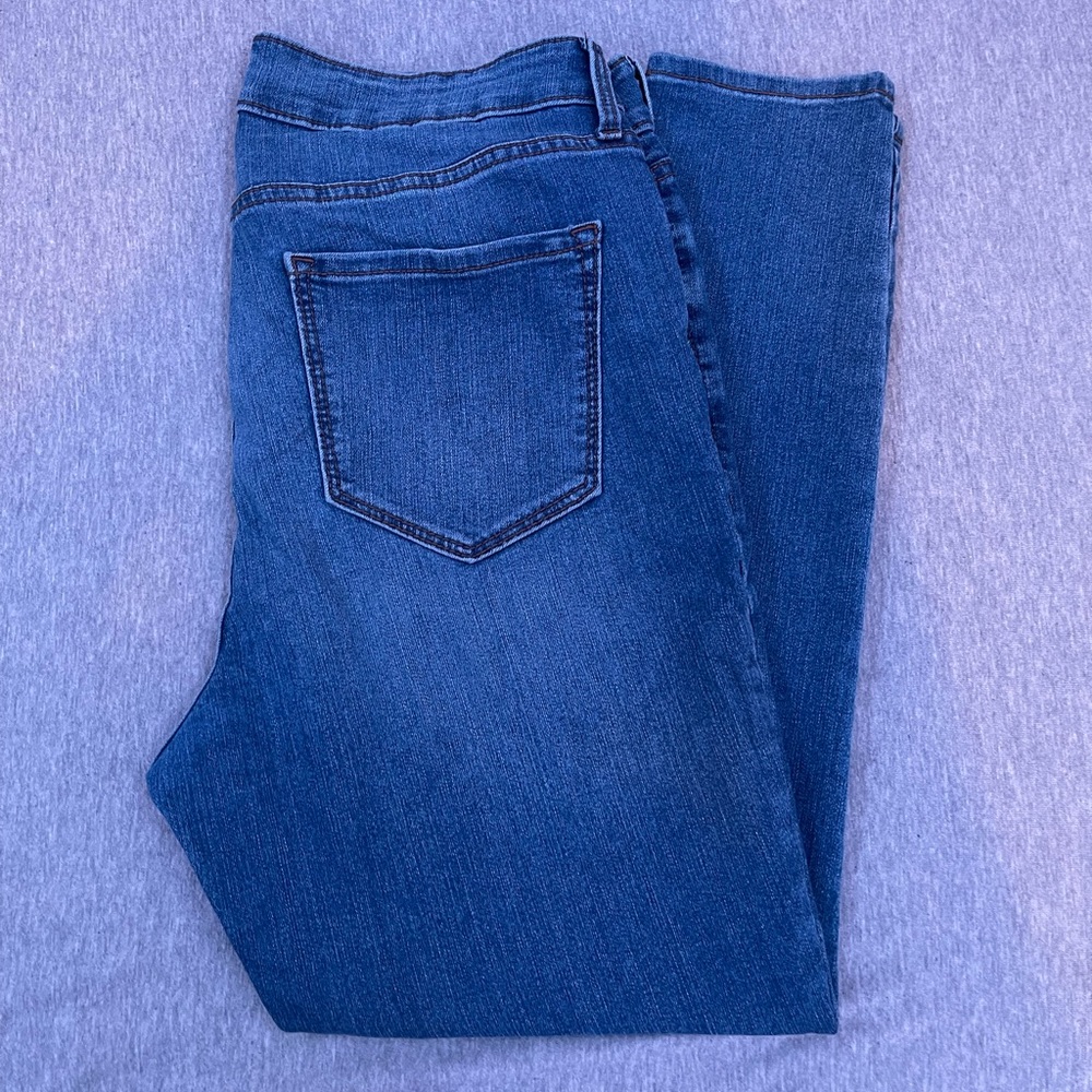 Super skinny ankle high rise jeans